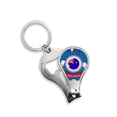 Coupe-ongles Australie original accessoire pédicure Australia Day souvenir
