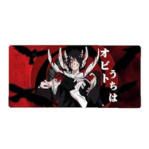 Make my click Obito Uchiha Anime Character Mouse Pad, Anti-Slip Base