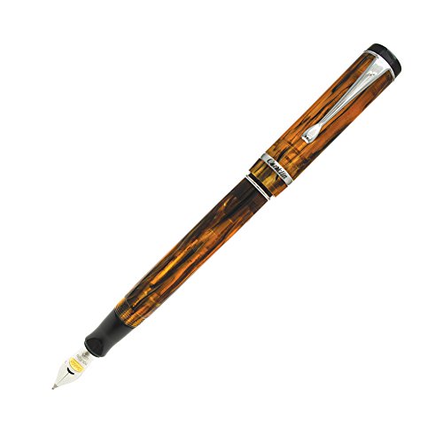 Stylo plume Conklin Duragraph Ambre anti-fatigue à flux d'encre constant
