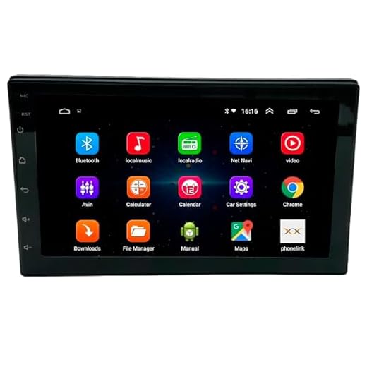 Multimídia Automotiva Touch Screen Sistema Operacional Android 13 com Suporte Carplay/Android Auto e Bluetooth Possui Rádio AM/FM Espelhamento de Tela 7 Polegadas USB/BT/WI FI Aiker - NANU SHOP