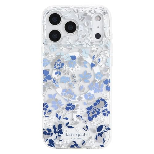 kate spade new york iPhone 18 Pro Case - Flowerbed Blue - image 1