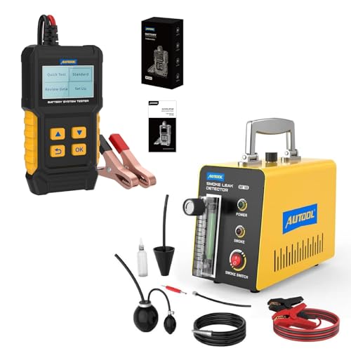 EVAP Smoke Machine Automotive Leak Detector,12V Car Battery...