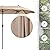 Sophia & William 8 Pieces Patio Dining Set with 13 Ft Beige Double-Sided Twin Umbrella, Outdoor Rattan Chairs & Metal Table Set with Cushions and 1.57" Umbrella Hole for Backyard Porch Poolside