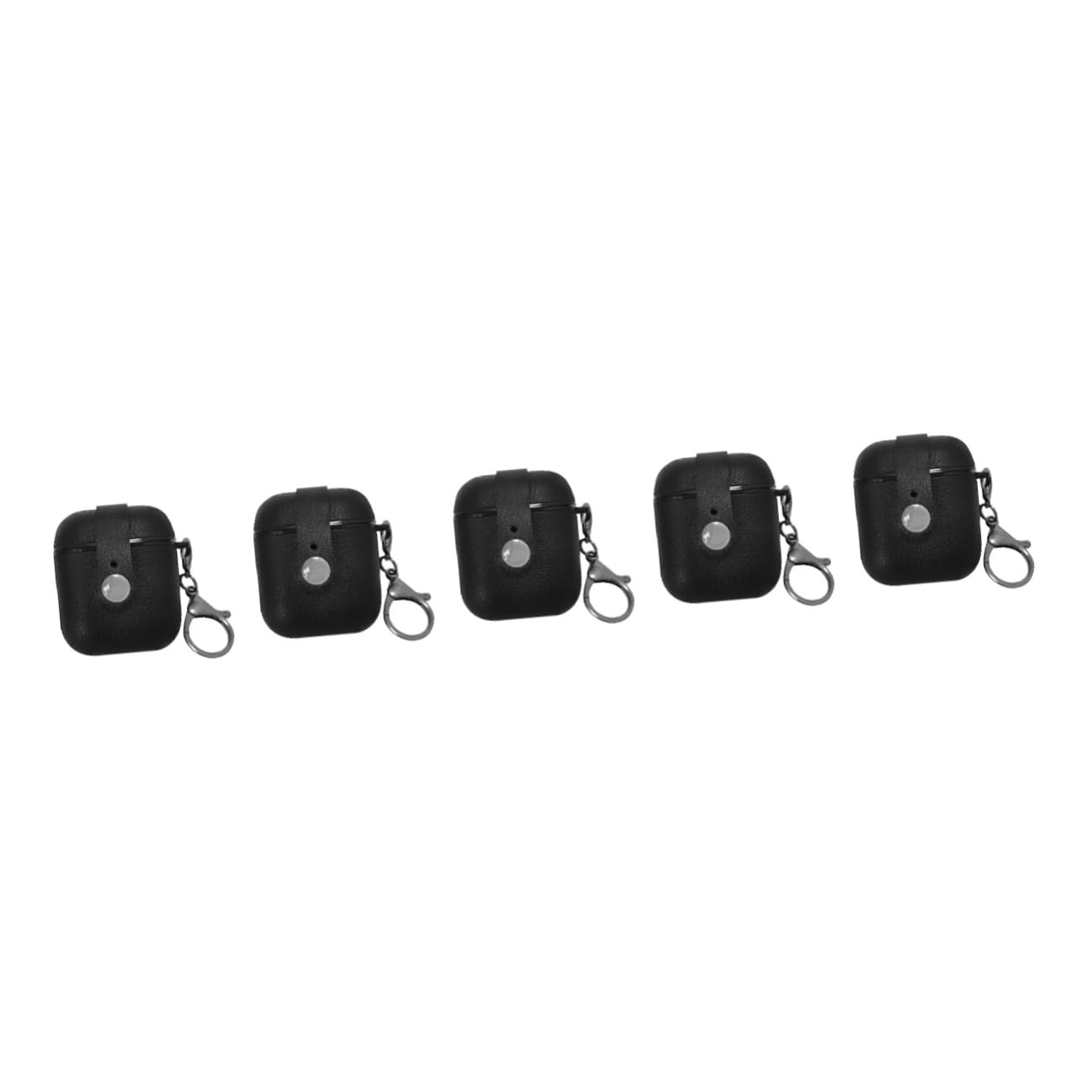 DOITOOL 5stücke Wireless Earphone Pu Leather Case Für Leicht Stoßfest Kratzfest Langlebig Und Schutzhülle Für Earbuds Als Für Und Familie