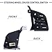 Magimaker 96720D32004X Steering Wheel Cruise Control Switch Buttons Right Side Compatible with Hyundai Tucson 2016 2017 2018 Replace 96720-D32004X 96720D3200 96720-D3200 Remote Button Switches