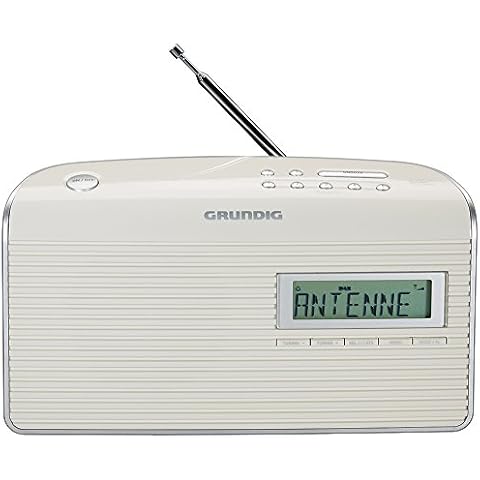 Grundig - del Music 7000 Blanco Radio Digital/Plata Cover