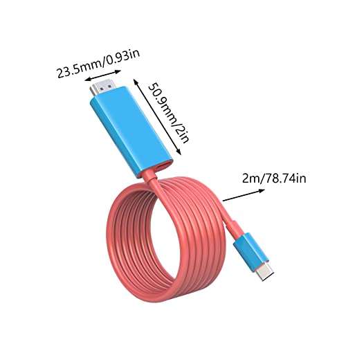 USB C toHDMI Adapter | 4K Display & Charging for Phone Tablet Laptop - USB C Charging Cable 55W Fast