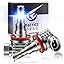 Faros Angel Eyes para Coche, Bombillas LED H8 Ojo de ángel para E82/E87