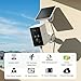 wansview Überwachungskamera Aussen Solar Akku - 2K Kamera Überwachung Aussenkamera WLAN Kabellos Akku mit Solarpanel, WiFi Camera Outdoor, Farbnachtsicht, PIR Bewegungserkennung, 2-Wege-Audio,2er Set