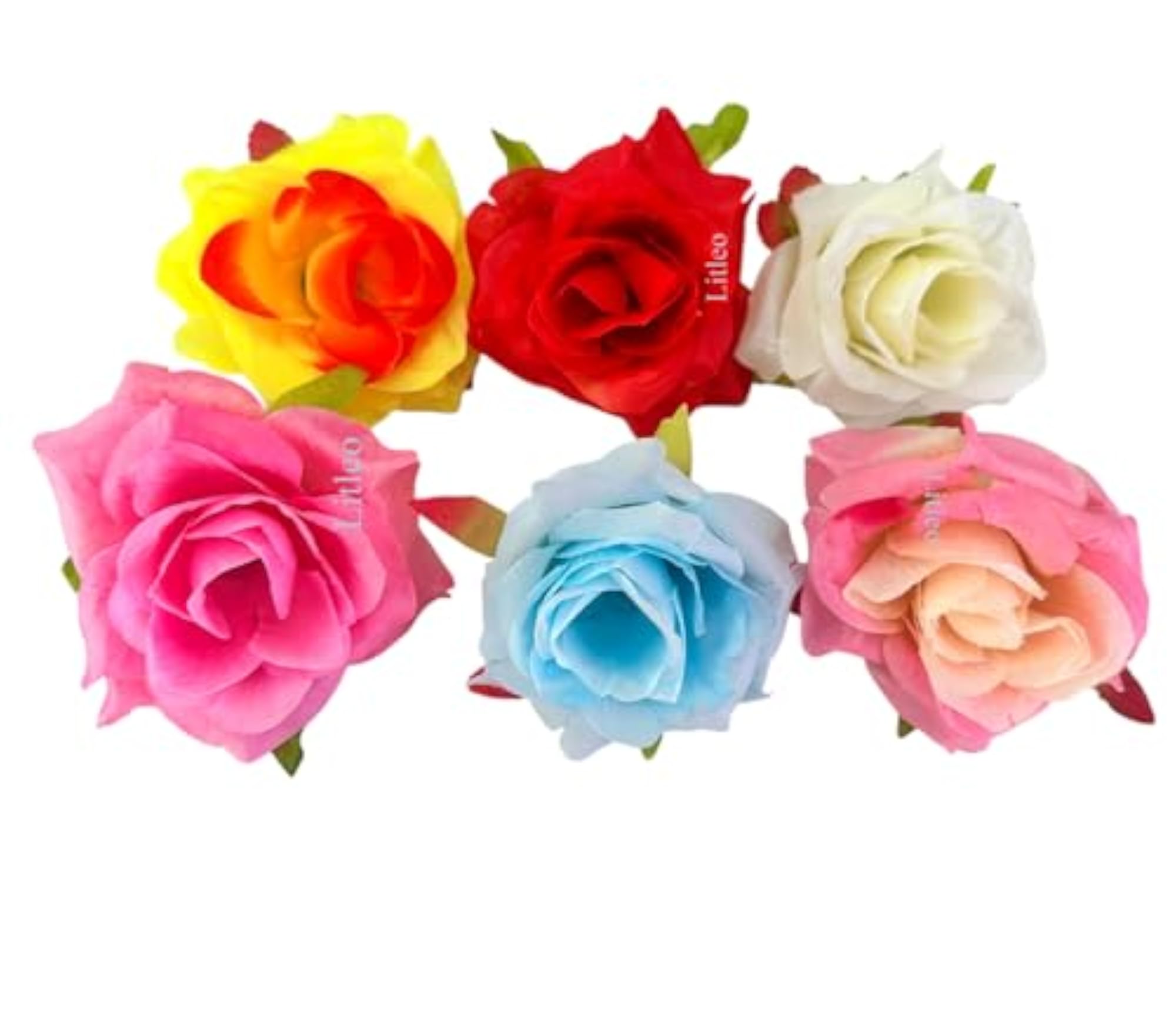 Artificial Mixed Flower Box Set, 24 Pcs