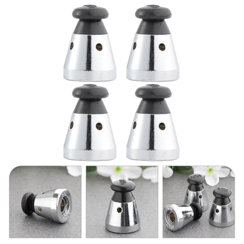 Juego de 4 válvulas de seguridad y escape universales para olla de presión Toyvian 80kpa para accesorios de cocina miniatura 6