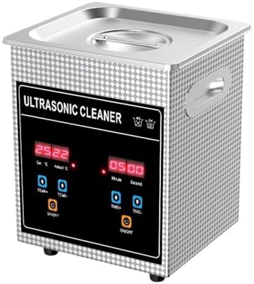 60W Ultra Cleaner with Digital Timer - Powerful Jewelry, Coin & Nail Art Cleaning Machine for Efficient Small Item Care - Professional Ultrasonic Cleaning Solution