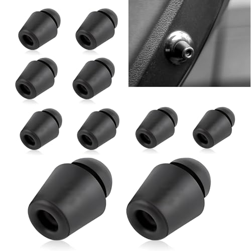 MLY 10 PCS Car Hood Trunk Rubber Shock Absorber, 0.55