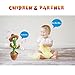 Vocloud Dancing Cactus Talking Toy - Interactive Singing Baby Toy for 0-12 Months Infants, Tummy Time Toys for 1 Year Old Boy/Girl, Sensory Toy for Toddlers (6+ Months Easter Basket Stuffers