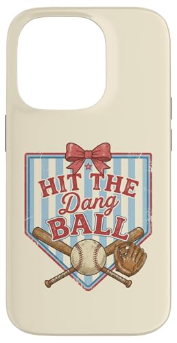 ���킢�����f�B�[�X Hit The Dang Baseball Mom �X�}�z�P�[�X iPhone 14 Pro �p