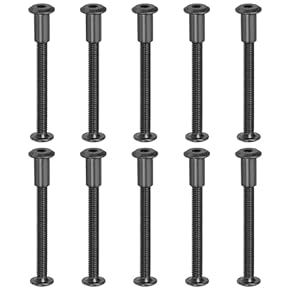 ブラック 六角穴付きボルト 4個セット 六角穴付きボルト ステンレス 517-048 4×10mm 4入 | ねじ・くぎ