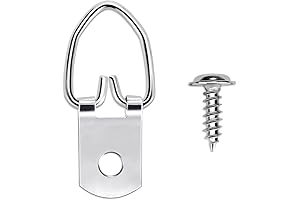 Secure and Stylish: Small D-Hook Picture Hangers for Versatile Wall Décor