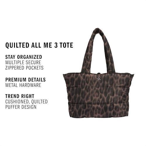 Image of adidas Quilted Puffer Tote Bag