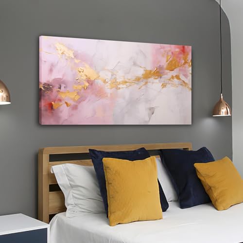 Impression sur toile marbre contemporaine tableau abstrait geant 122cm decoration interieur - 3