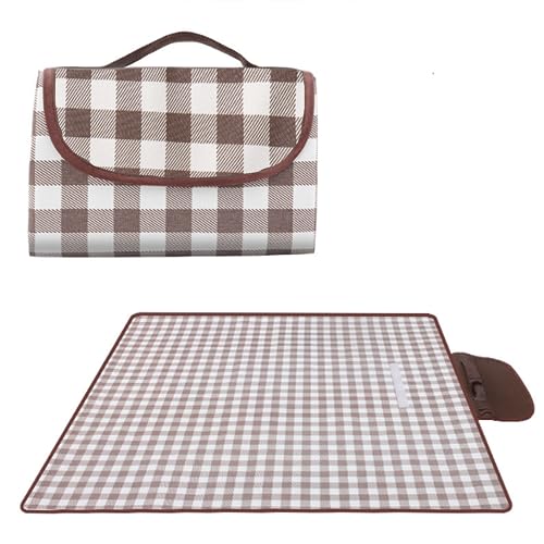 Coperta Picnic Impermeabile 200x200cm HW Casa - Leggera E Pieghevole Per Outdoor - Foto 9