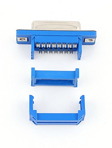 Aexit 10pcs D-SUB DB15 15 Pines Hembra Adaptador miniatura 2