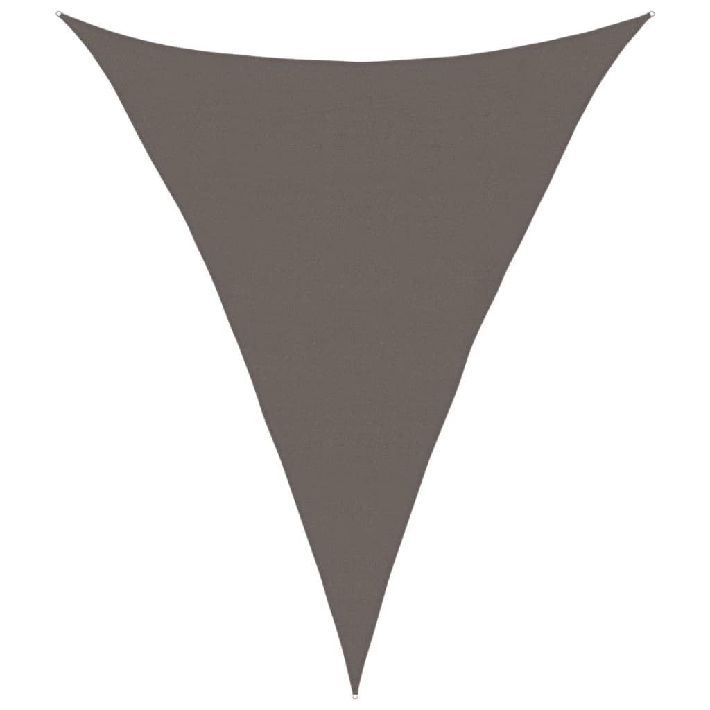 vidaXL Vela Parasole 160 g/m² Antracite 4x5x5 m in HDPE