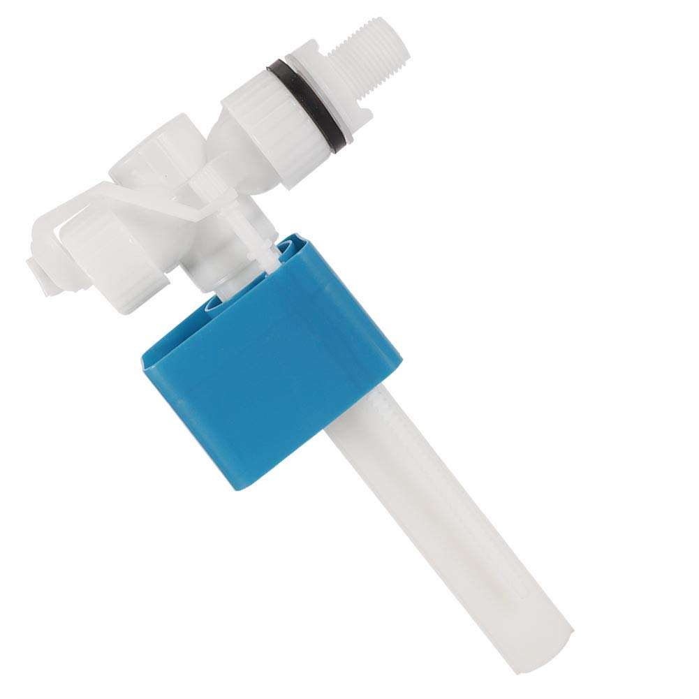 Side Entry Toilet Cistern Fill Valve Kit, 1/2 Inch Float Valve, Flush Parts for Cistern Installation, 9.6 inches (H) x 5.7 inches (W) - Image 2
