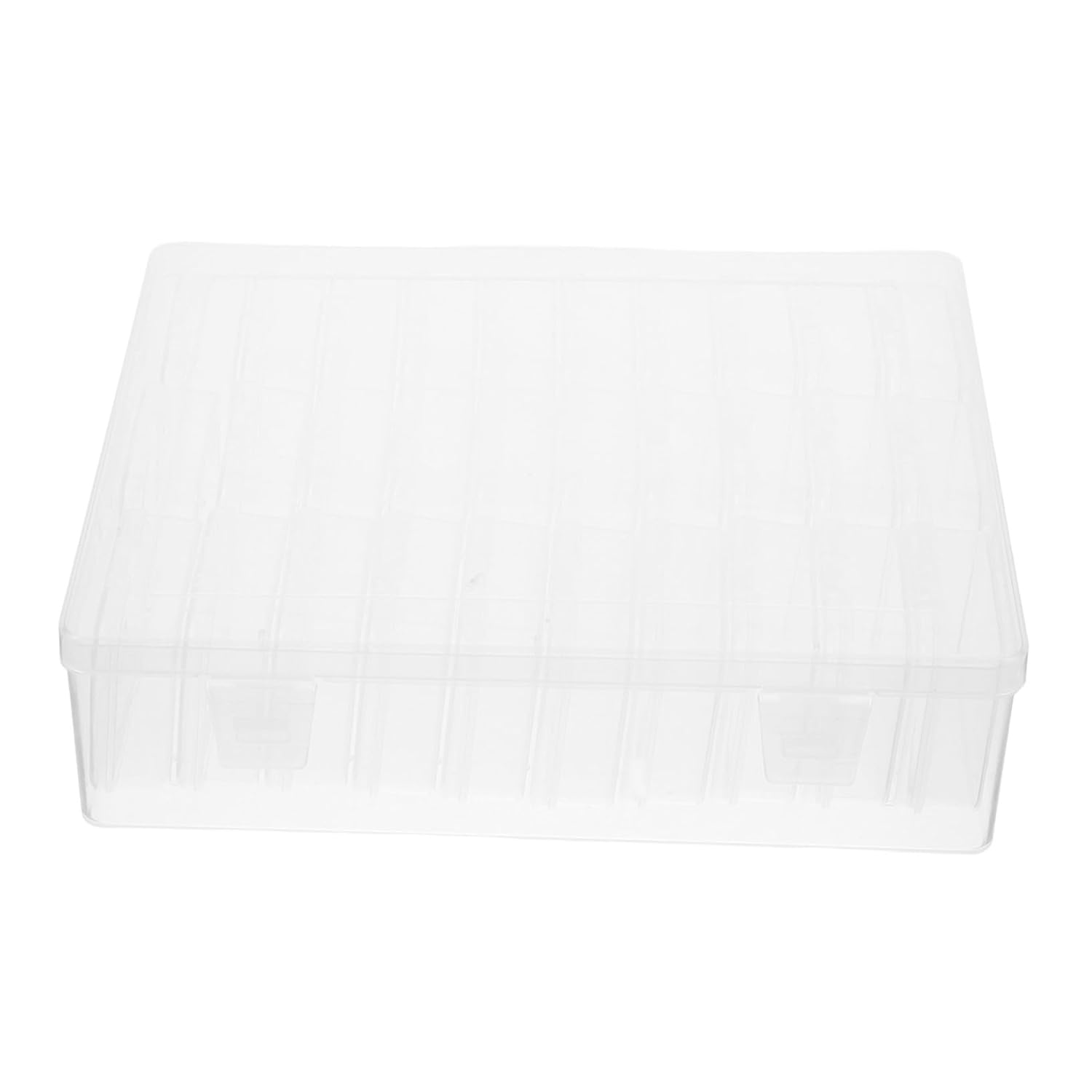 SOLUSTRE Versatile Plastic Organizer Box for Crafts Beads and Accessories Multi-Purpose Storage for Use