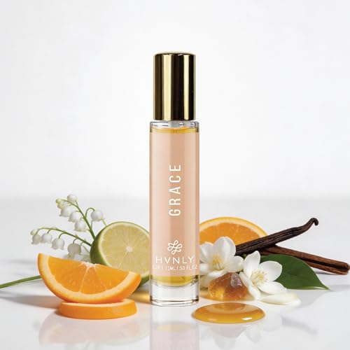 Image of HVNLY Grace Eau De Parfum For Women | Long Lasting Luxury Perfume | Vanilla, Orange, Lily Of The Valley | Best Female Gift For Anniversary, Birthday, Wedding | Office Wear, Casual Wear | 15 ml