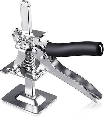 ELLEZZA Lifting Tool Jack, 1 Packs Labor Saving Arm Jack, Stainless Steel Arm Tool Lift, Multi-Function Height Adjustment Lifting Device for Board Tiles Doors Windows Floor and Cabinets