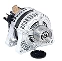 RIDEX 4G0003 Lichtmaschine 150A Generator LiMa 12V Alternator mit Freilaufriemenscheibe für FORD Fiesta Mk6 Schrägheck (JA8, JR8) 1229258 1229259 30667067