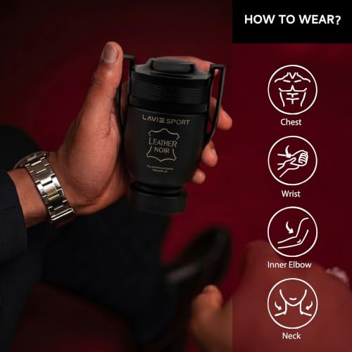 Image of Lavie Sport Leather Noir Eau De Parfum | Luxury Collection 100ml Perfume | Perfume for Men