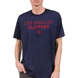 Junk Food NBA - Los Angeles Clippers Core Stacked Adult SS T-Shirt