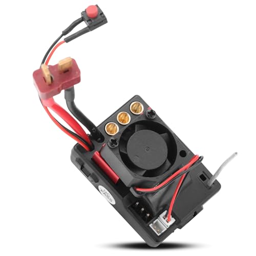HAIBOXING 1/12TH 1/16TH Scale RC Cars Part Receiver, Brushless RC Truck Spare Parts Brushless ESC/Receiver with Cooling Fan Apply to 903A & 16890A (E785)