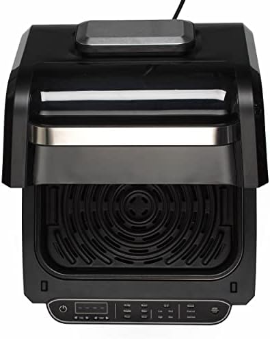 Salter Professional EK4945 AeroGrill Pro, 8 in 1 Tabletop Chargrill Infuser Multicooker & Healthy Machine, Air Crisp, Roast, Grill, Bake, Dehydrate & Broil with Pizza & Manual Settings, 1700W