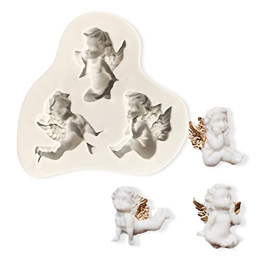 Molde de Chocolate Forma Ángel Moldes Praliné Utensilios para hornear Material de Silicona Antiadherente 8 Estilos Para Hornear En La Cocina
