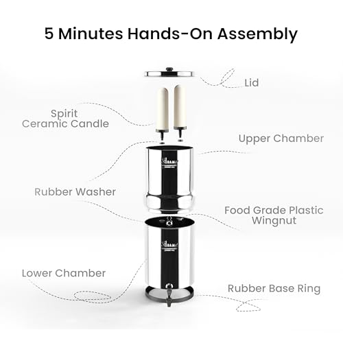RAMA Gravity Water Filter 12L (6L Storage) - Image 8 of 9