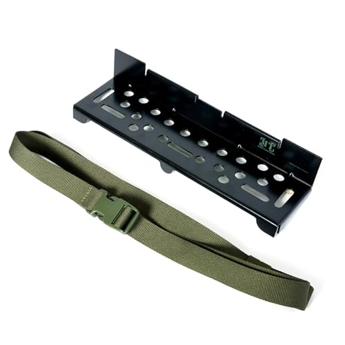 MT Military Alice Pack Frame Cargo Support Shelf with Adjustable Lashing Strap for Army Rucksack with Frame Type II- OD