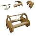 Wood Scratcher Toy Interactive Multifunctional Sturdy Claw Scratcher with Sisal Ball for Playing Kittens Indoor Cats