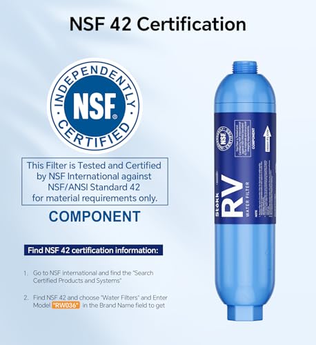 Image of Stokk RV Water Filter 2 Pack, NSF Certified