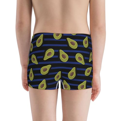 Boys' Cotton Boxer Brief Soft Underwear-Avocado3