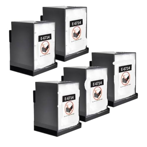 �����e�i���X�^���N 1-5 �� T6714 C13T671400 PXMB6 Pro WF-C869Ra WF-C8690a WF-C8190a WF-C8610dwf WF-C878Ra �v�����^�[�ƌ݊�������(T6714 5PCS)