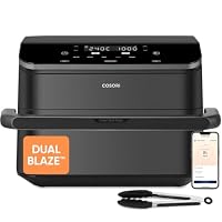 Cosori Twinfry Friggitrice ad Aria 10 Litri Doppio Cestello 5L+5L Con WIFI