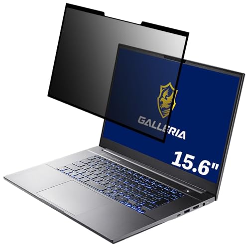 THIRDWAVE GALLERIA UL7C-AA2 15.6インチ 16:9 対応 粘着 着脱式 覗き見防止フィルム プライバシーフィルター ブルーライトカット 反射防止 パソコン PC モニター 液晶保護 保護シート