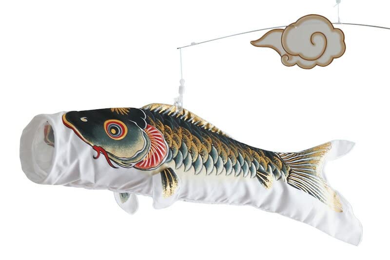 Amazon | こいのぼり ワタナベ 鯉のぼり 室内用 60cmセット 粋々