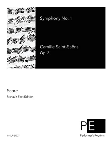 Symphony No. 1 1507506228 Book Cover