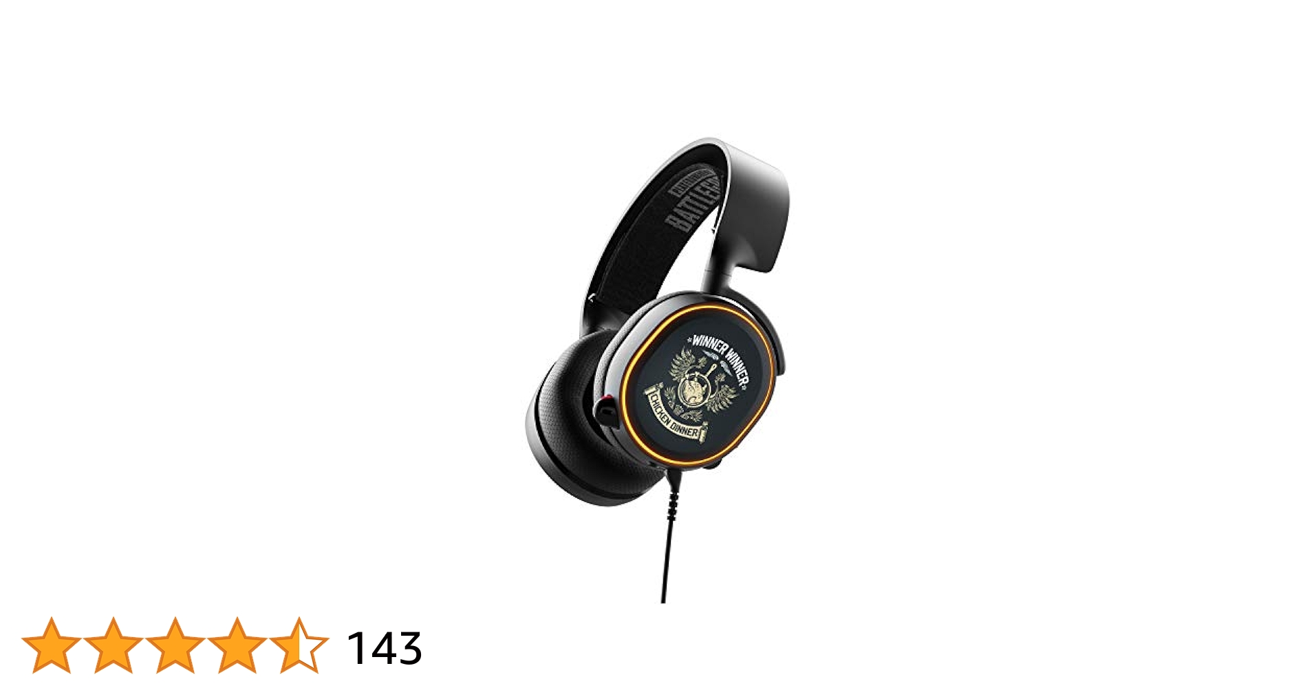 ヘッドホン Steelseries Arctis 5 PUBG Edition Amazon.com: SteelSeries Arctis 5 PUBG Limited Edition - RGB
