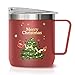 VAHDAM, Kubek 'Merry Christmas' ze stali nierdzewnej izolowany kubek do kawy (300 ml/10,1 uncji) | tajemnicze prezenty Mikołaja | prezenty świąteczne dla kobiet i mężczyzn