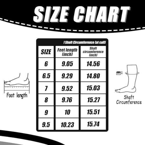 Fold Over Boots for Women Knee High Shark Boots Wedge Heel Flat Shoes — 사진 6