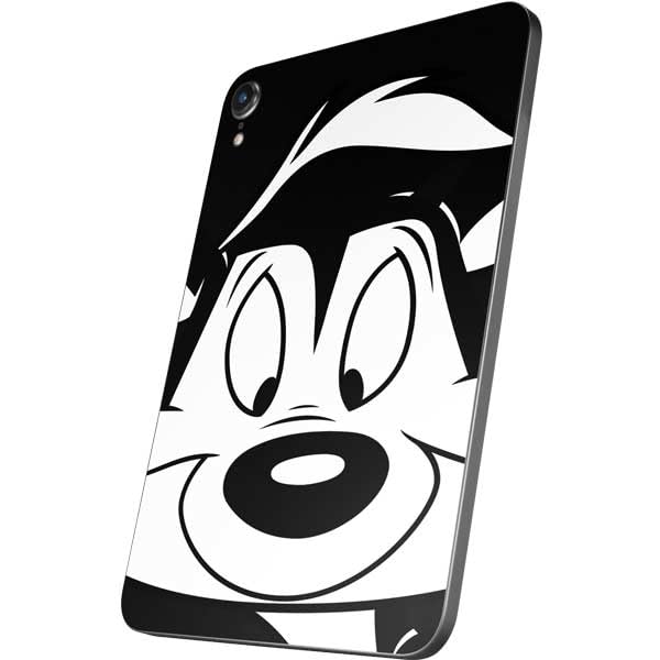 Skinit Decal Tablet Skin Compatible with iPad Mini 7 (2025) - Officially Licensed Looney Tunes Pepe Le Pew Design